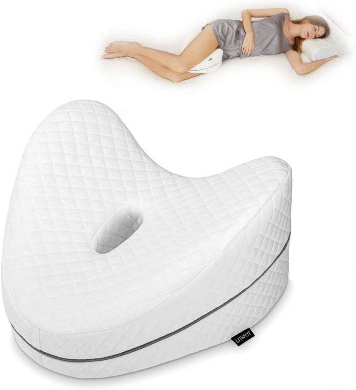 Nestl Almohada de rodilla para dormir de lado – Almohadas de rodilla para  dormir – Almohada cómoda entre las piernas para dormir – Cojín de rodilla –  Yaxa Store